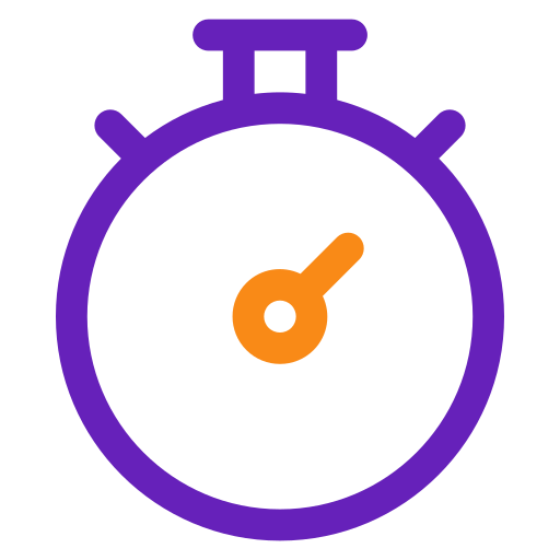 chronomètre Generic color outline Icône
