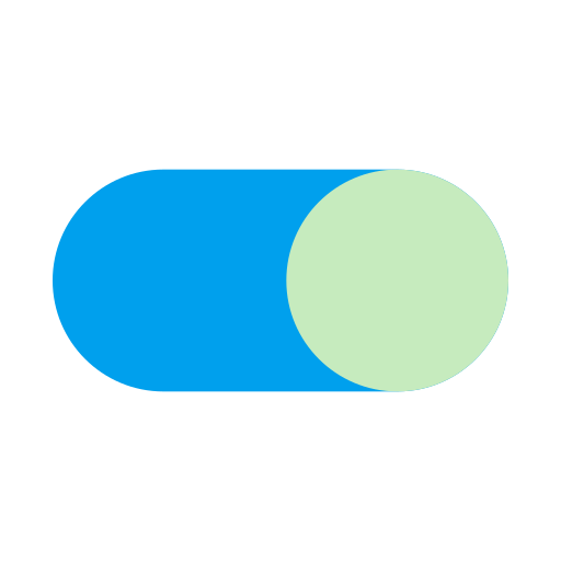 bouton à bascule Generic color fill Icône