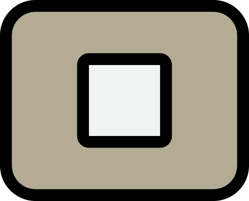 przycisk stopu Generic color lineal-color ikona