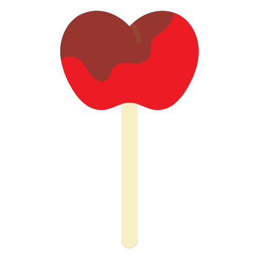Candy apple Generic color fill icon