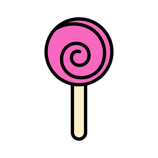 사탕 과자 Generic color lineal-color icon