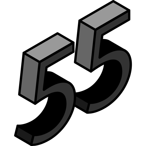 Fifty five Generic color lineal-color icon
