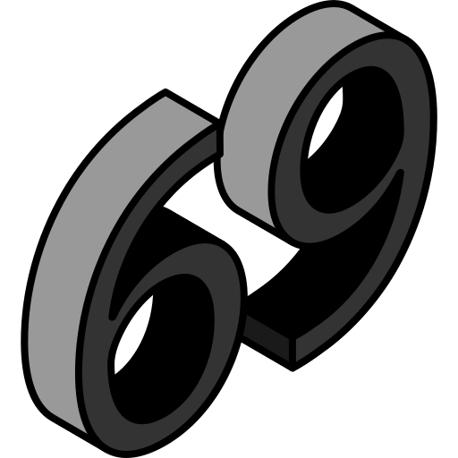 Sixty nine Generic color lineal-color icon