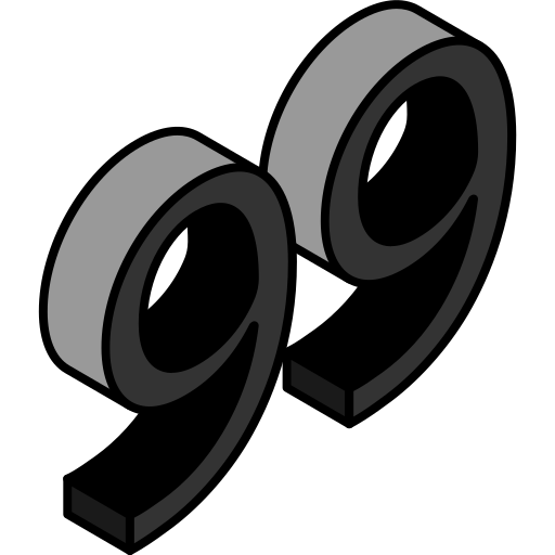 Ninety nine Generic color lineal-color icon