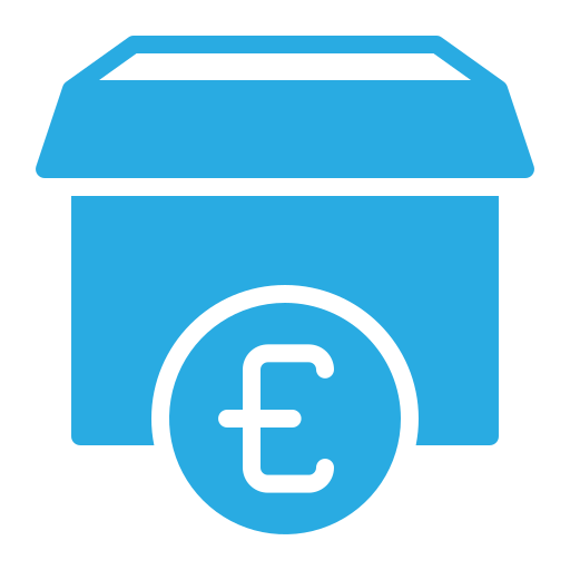 Euro Generic color fill icon