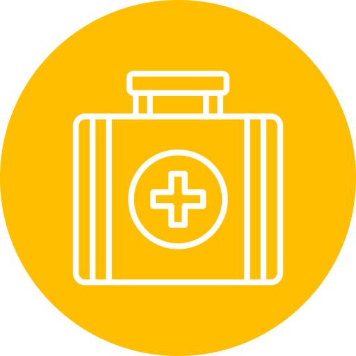 Medical kit Generic color fill icon