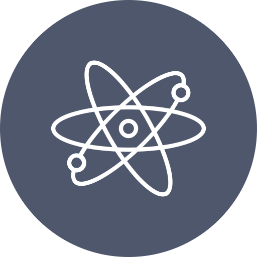 nuclear Generic color fill icono