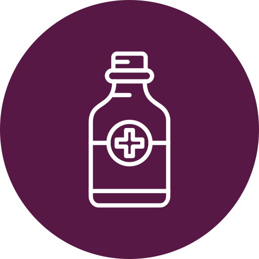 Cough syrup Generic color fill icon