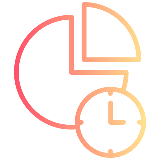시간 관리 Generic gradient outline icon