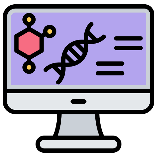 bioinformatyka Generic color lineal-color ikona
