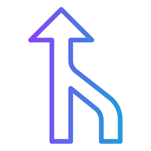 mesclar Generic gradient outline Ícone