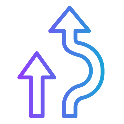 ultrapassar Generic gradient outline Ícone