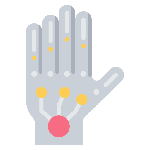 Bionic hand Generic color fill icon