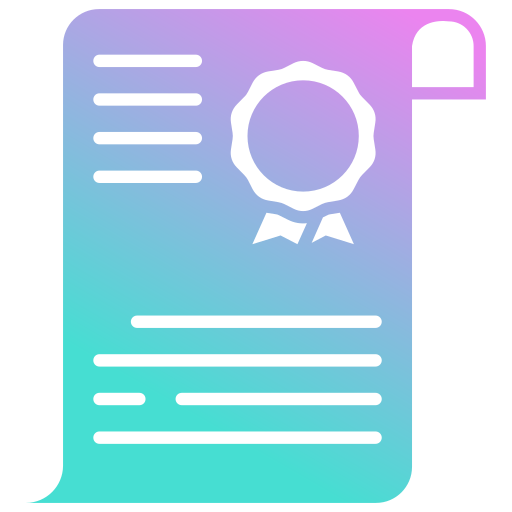 Legal document Generic gradient fill icon