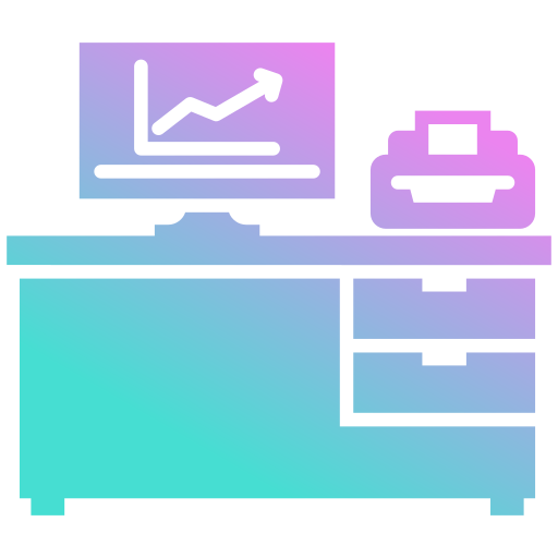 Work place Generic gradient fill icon