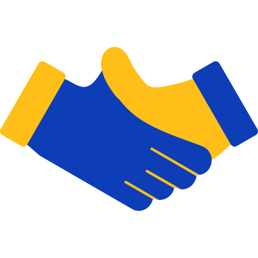 Handshake Generic color fill icon