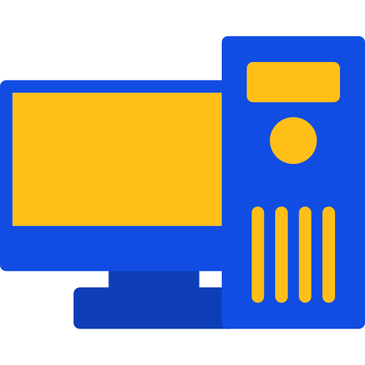Workstation Generic color fill icon