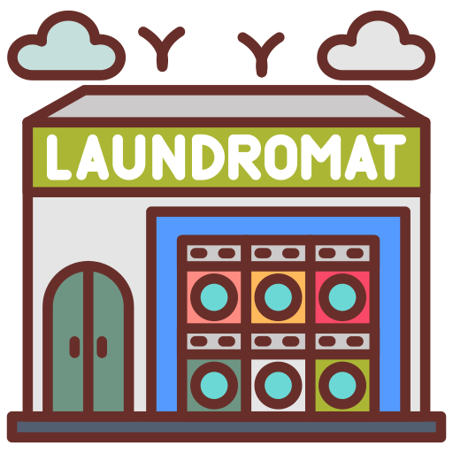 Laundromat Generic color lineal-color icon