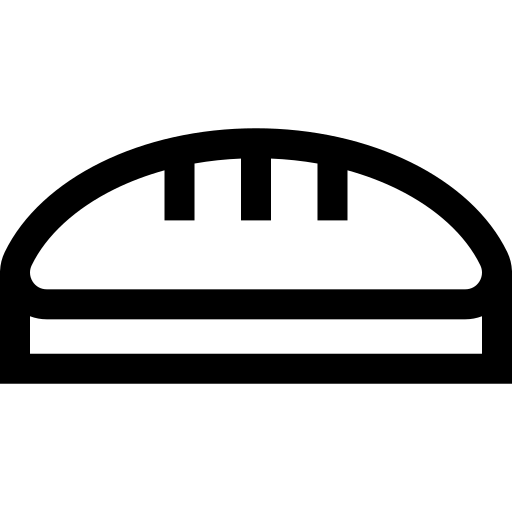 brood Basic Straight Lineal icoon