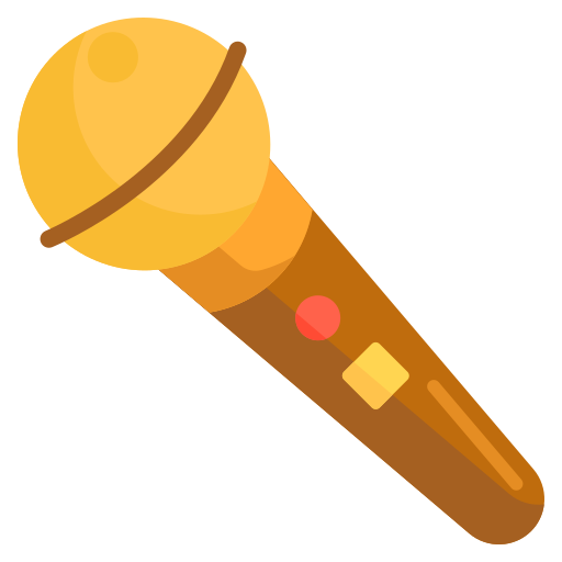 Microphone Flaticons Flat icon