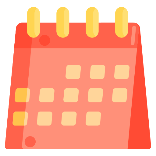 calendario Flaticons Flat icona