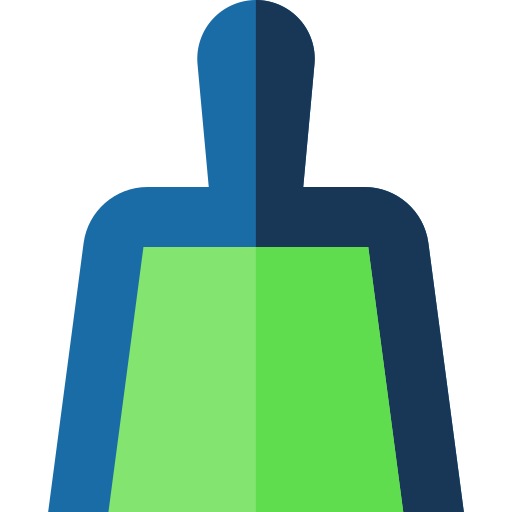recogedor Basic Straight Flat icono
