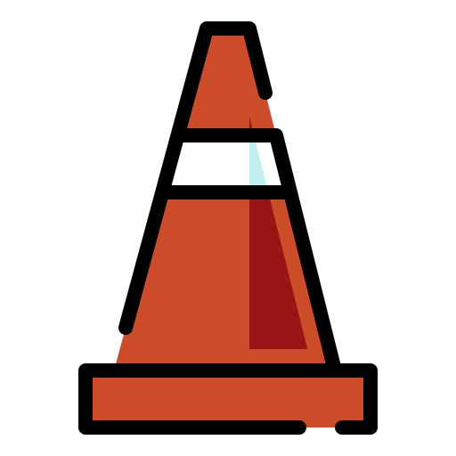 円錐 Generic color lineal-color icon