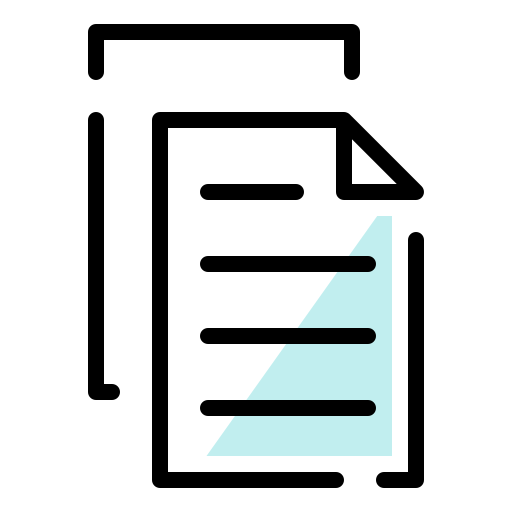 Paper Generic color lineal-color icon