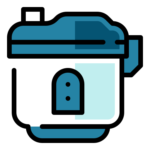 Rice cooker Generic color lineal-color icon