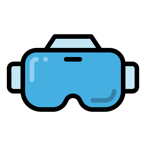 Virtual reality Generic color lineal-color icon