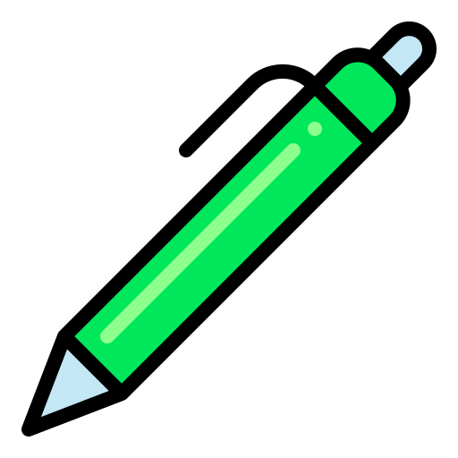 bolígrafo Generic color lineal-color icono
