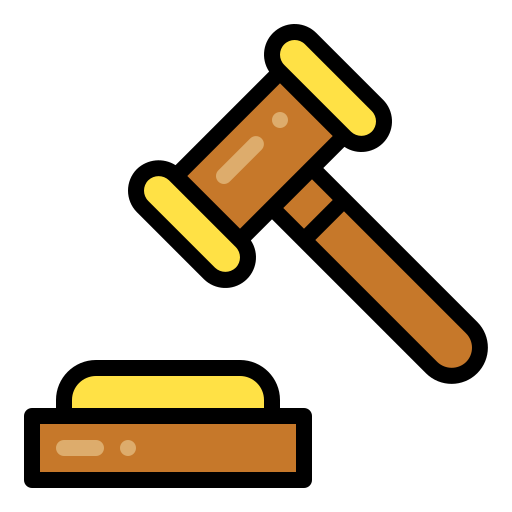 juez Generic color lineal-color icono
