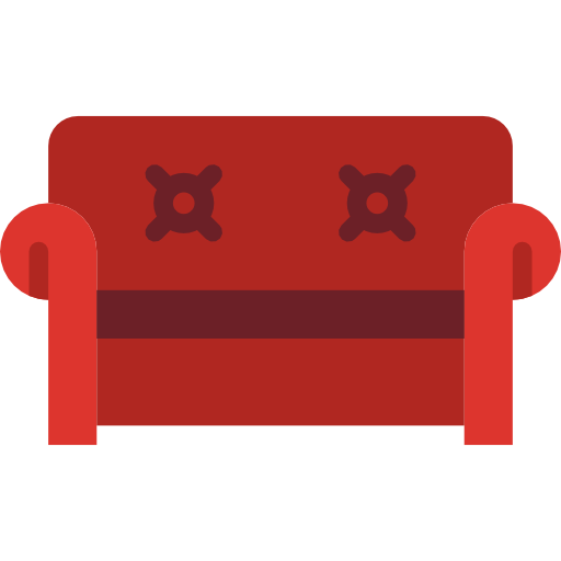sofá Basic Miscellany Flat icono