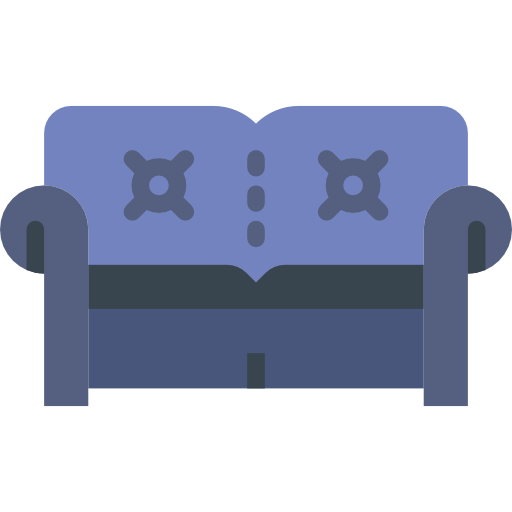 sofa Basic Miscellany Flat ikona