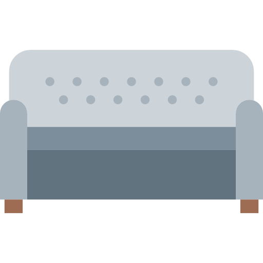 couch Basic Miscellany Flat icon