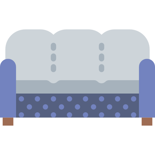 sofa Basic Miscellany Flat icon