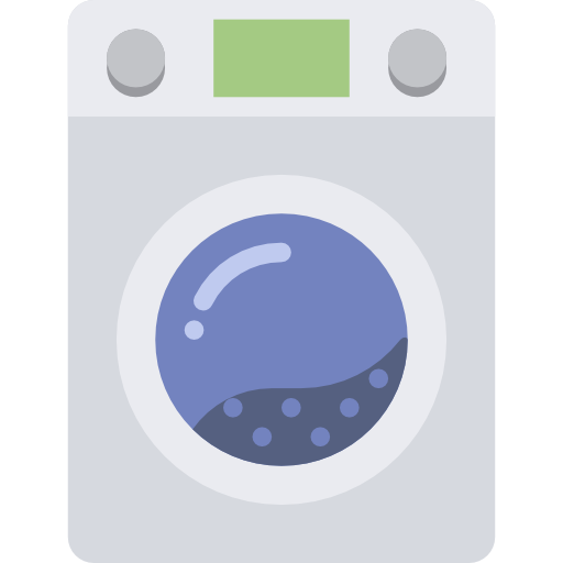 wasmachine Basic Miscellany Flat icoon