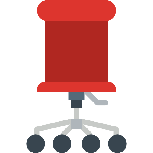chaise de bureau Basic Miscellany Flat Icône