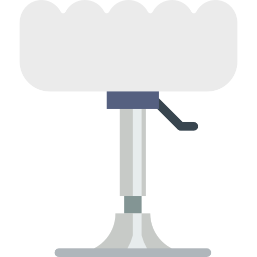 taburete Basic Miscellany Flat icono