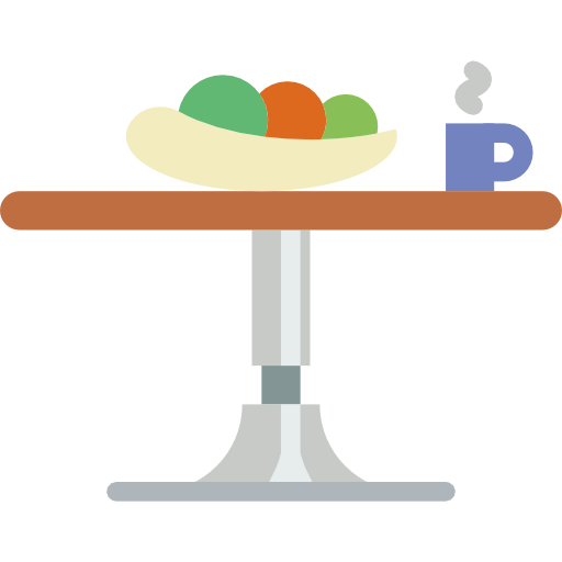 Table Basic Miscellany Flat icon