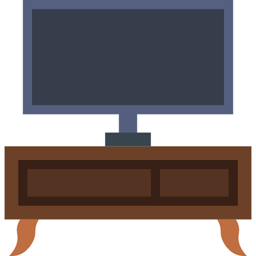 televisión Basic Miscellany Flat icono