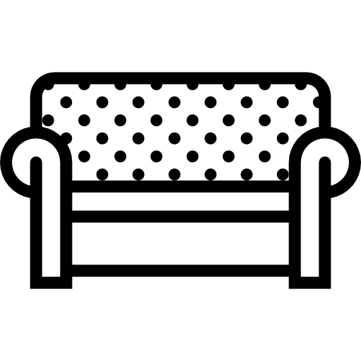 Couch Basic Miscellany Lineal icon