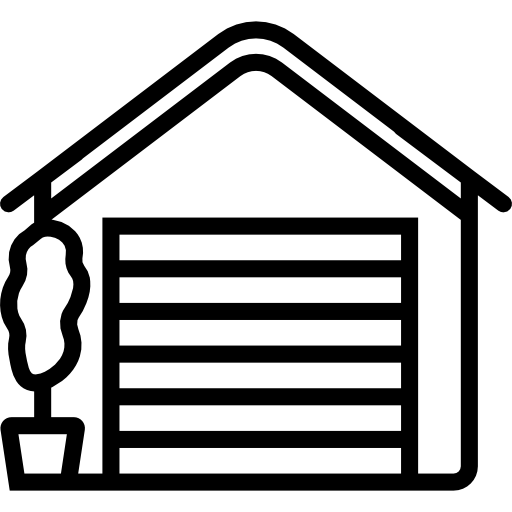 garage Basic Miscellany Lineal icon