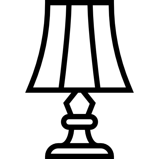Lamp Basic Miscellany Lineal icon