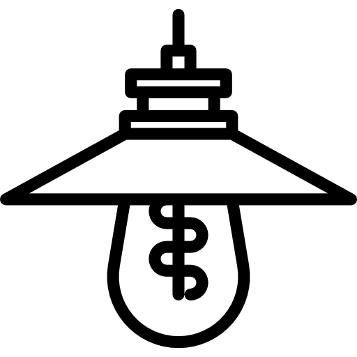 Lamp Basic Miscellany Lineal icon