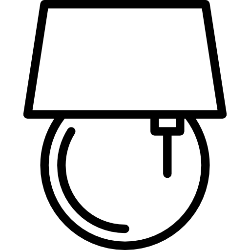 luminária Basic Miscellany Lineal Ícone