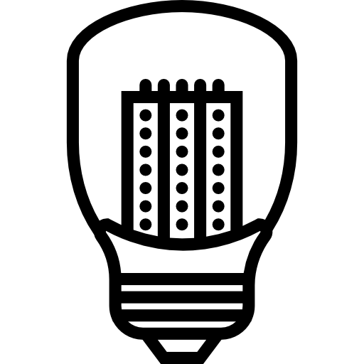 電球 Basic Miscellany Lineal icon