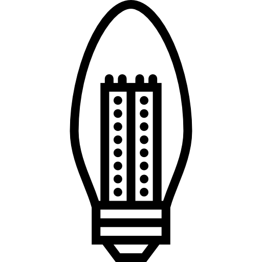 lampadina Basic Miscellany Lineal icona