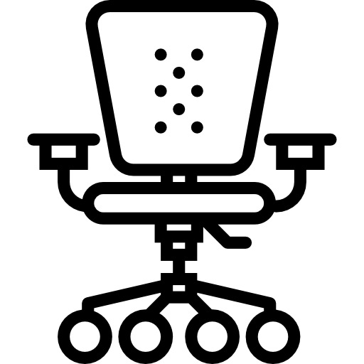 silla de oficina Basic Miscellany Lineal icono