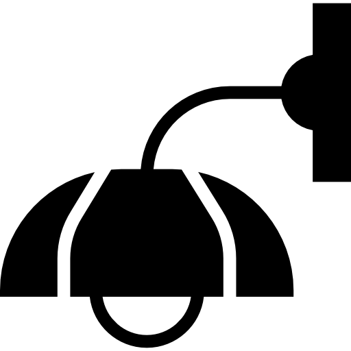 lámpara Basic Miscellany Fill icono